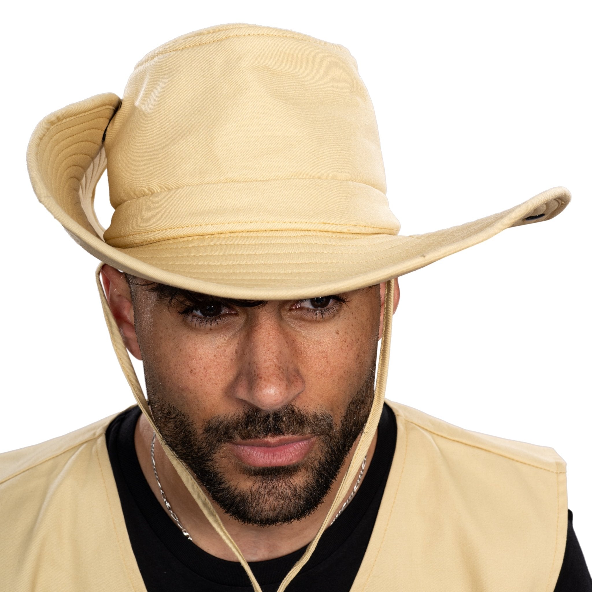Dinosaur Park Ranger Jurassic Vest and Hat Halloween Costume Cosplay Set - TVStoreOnline
