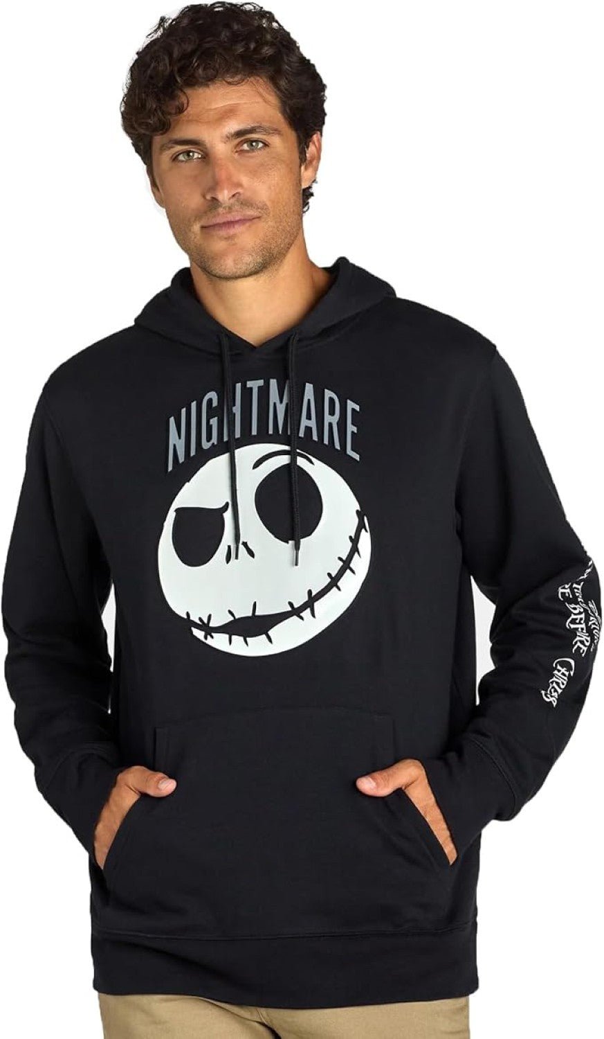 Disney The Nightmare Before Christmas NBC Hoodie Men's Jack Sweatshirt - TVStoreOnline