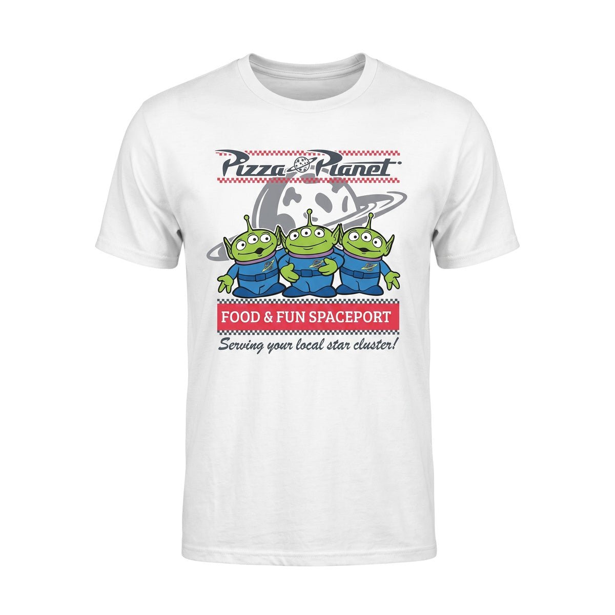 Disney Toy Story Pizza Planet Alien Adult Unisex Cosplay T-Shirt - TVStoreOnline