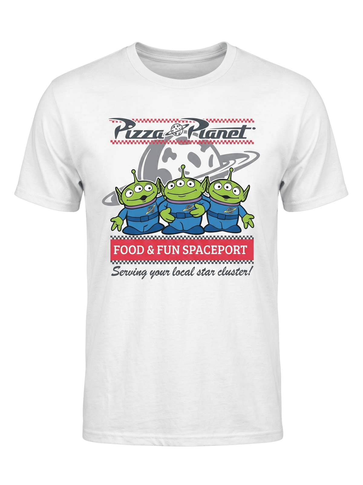 Disney Toy Story Pizza Planet Alien Adult Unisex Cosplay T-Shirt - TVStoreOnline
