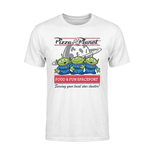 Disney Toy Story Pizza Planet Alien Adult Unisex Cosplay T-Shirt