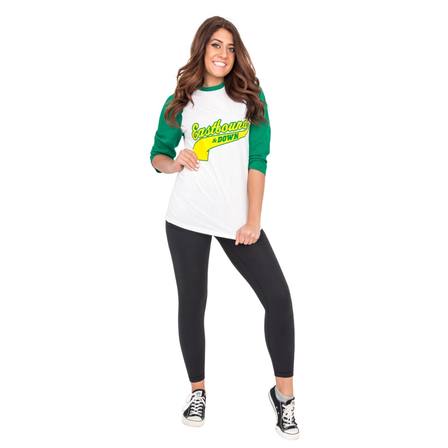 Eastbound & Down Logo 55 Baseball Unisex Raglan Halloween Cosplay Costume Shirt - TVStoreOnline