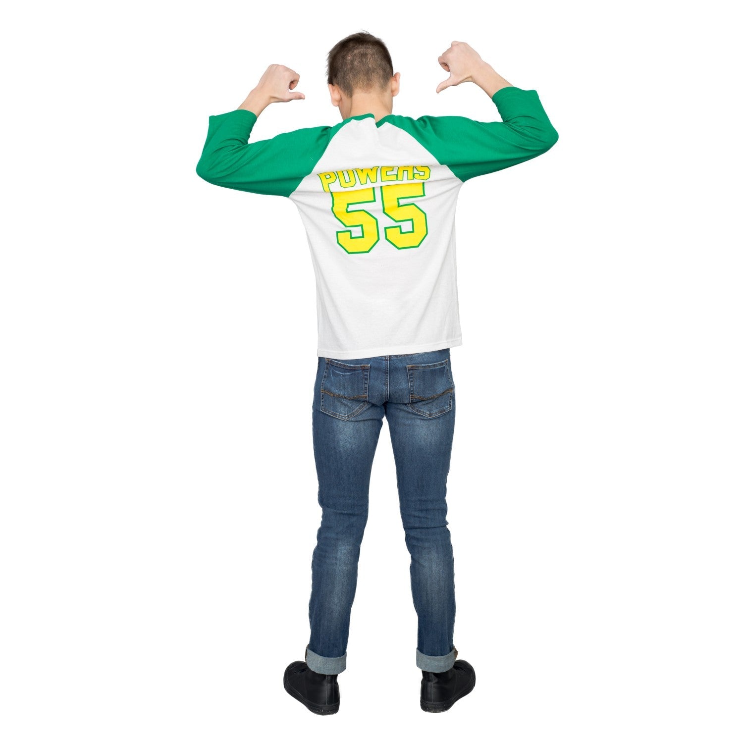 Eastbound & Down Logo 55 Baseball Unisex Raglan Halloween Cosplay Costume Shirt - TVStoreOnline