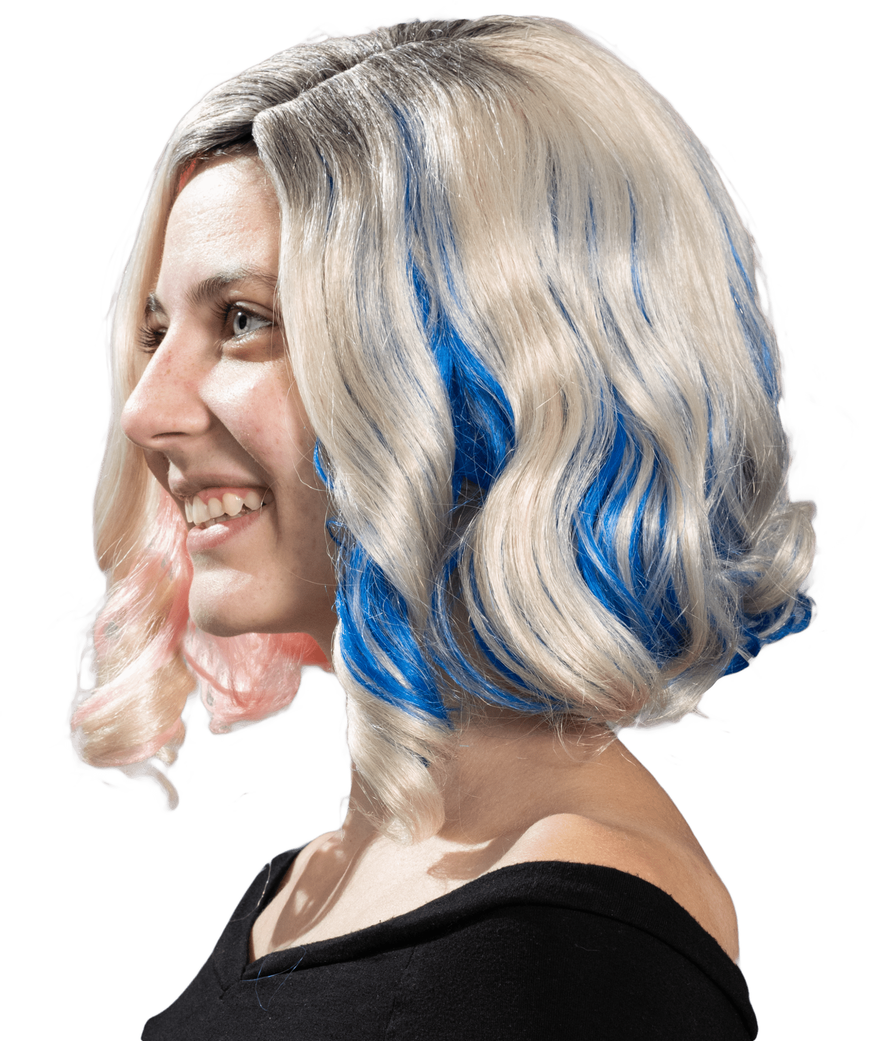 Enid The Werewolf Student Short Blonde Halloween Cosplay Costume Wig - TVStoreOnline