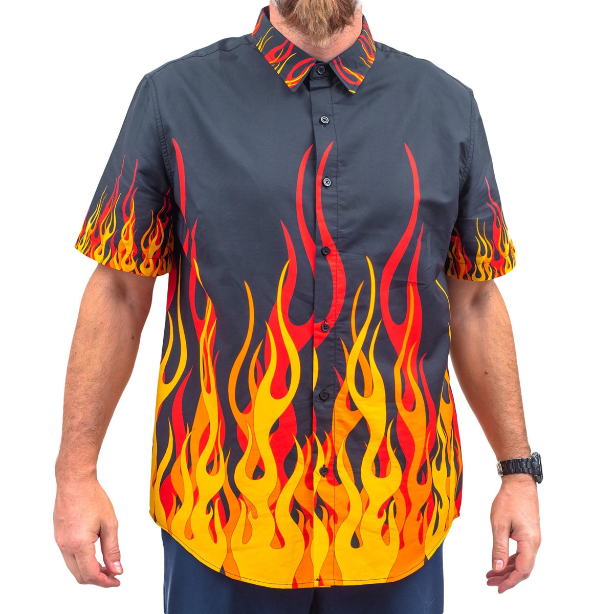 Famous TV Chef Personality "Guy" Food TV Show Deluxe Halloween Cosplay Costume Set - TVStoreOnline