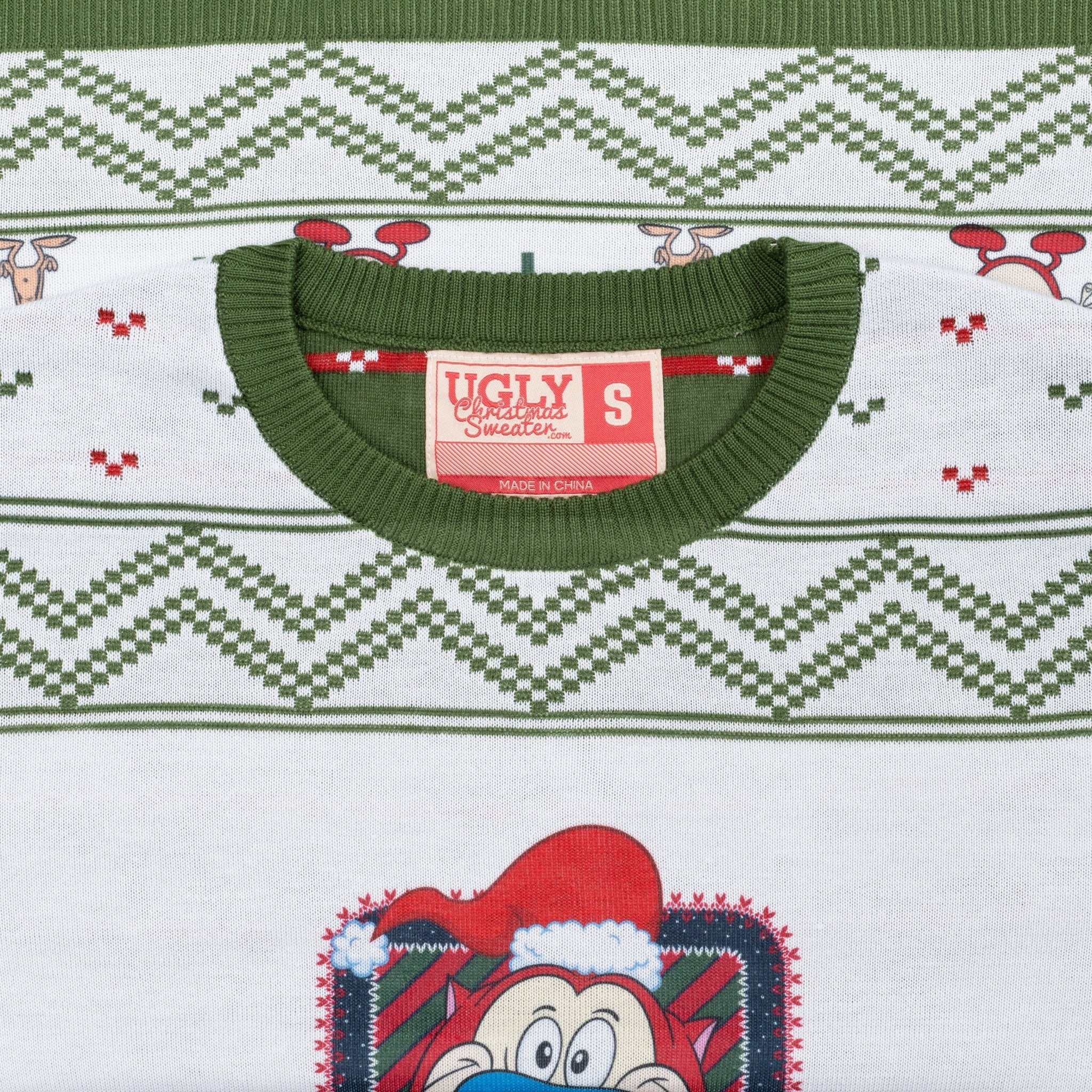 Festive Stimpy Christmas Sweater - TVStoreOnline