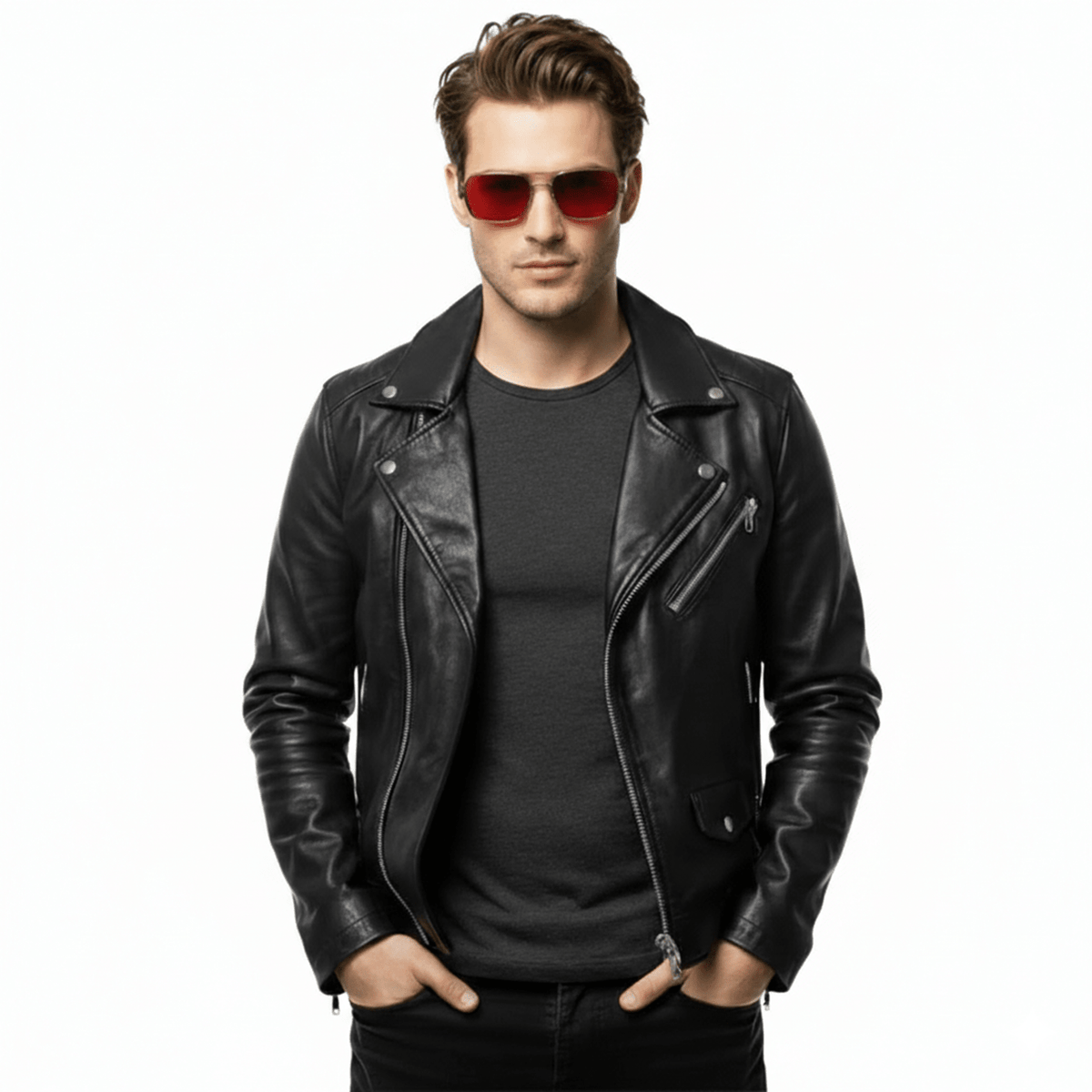 Fight Club Salesman Red Sunglasses - TVStoreOnline