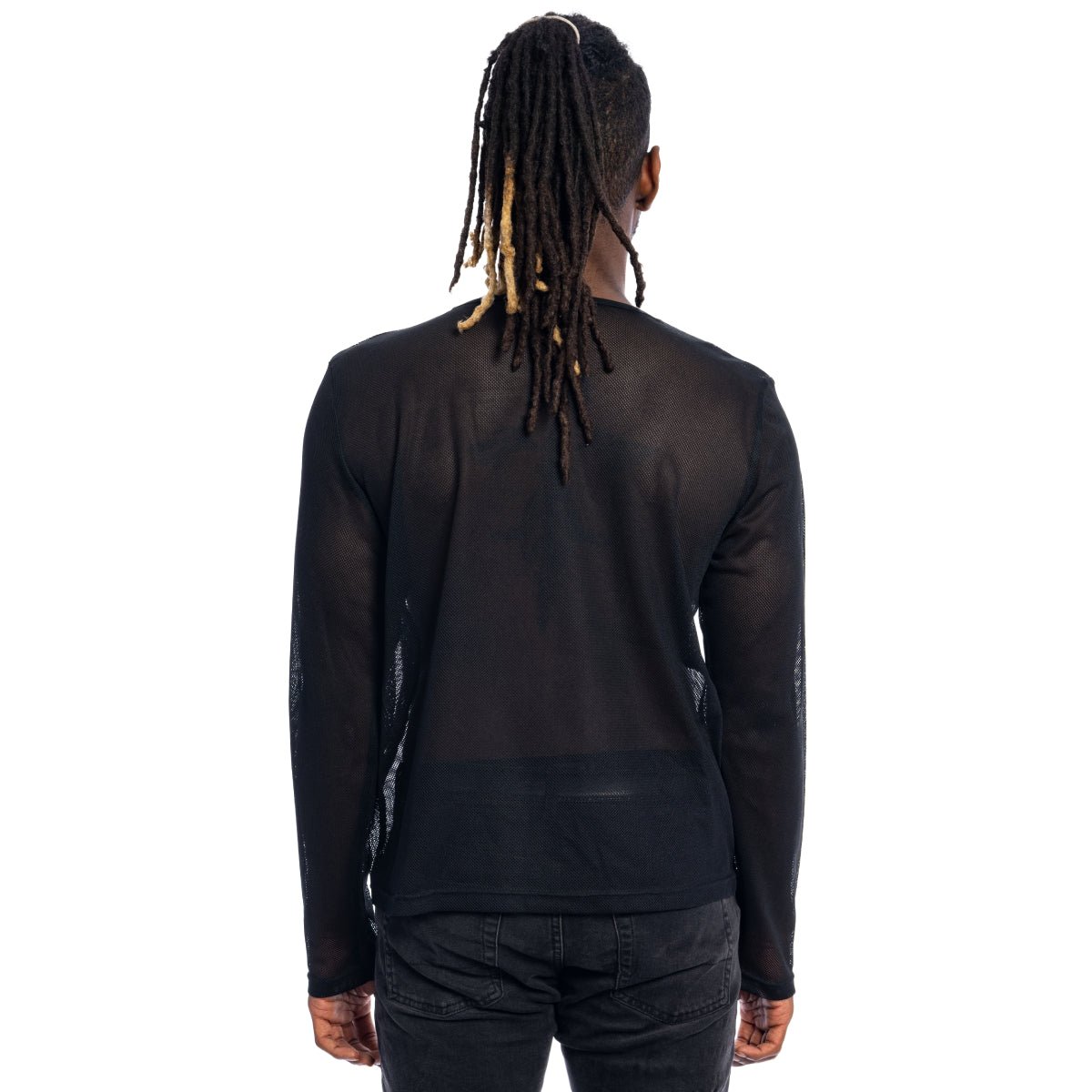 Fight Club Tyler Durden Hustler Mesh Mens Costume Shirt - TVStoreOnline