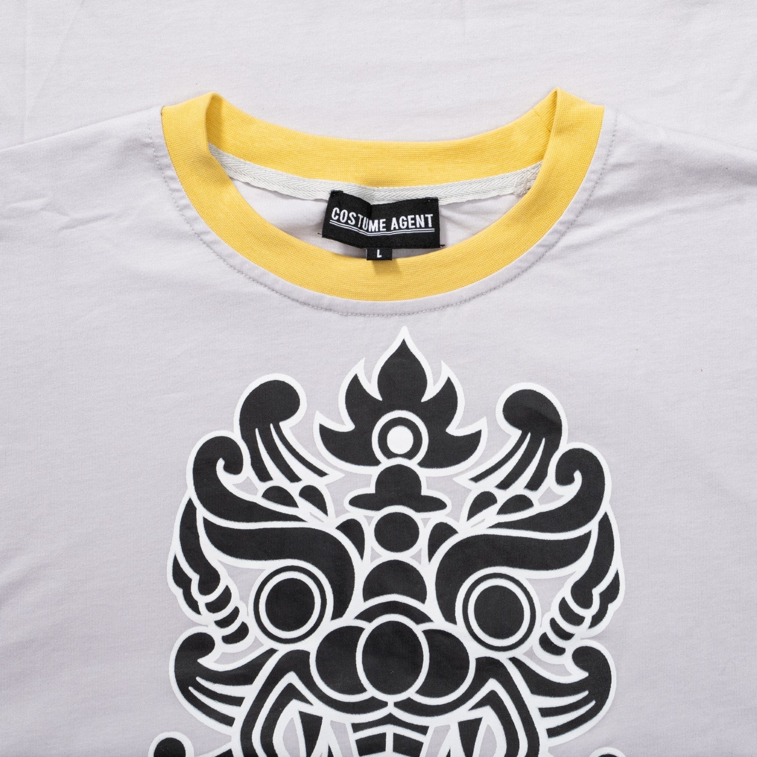 Fight Soap Salesman Tyler Durden Yellow Ring Damask Pattern Halloween Costume Adult T-Shirt Tee - TVStoreOnline