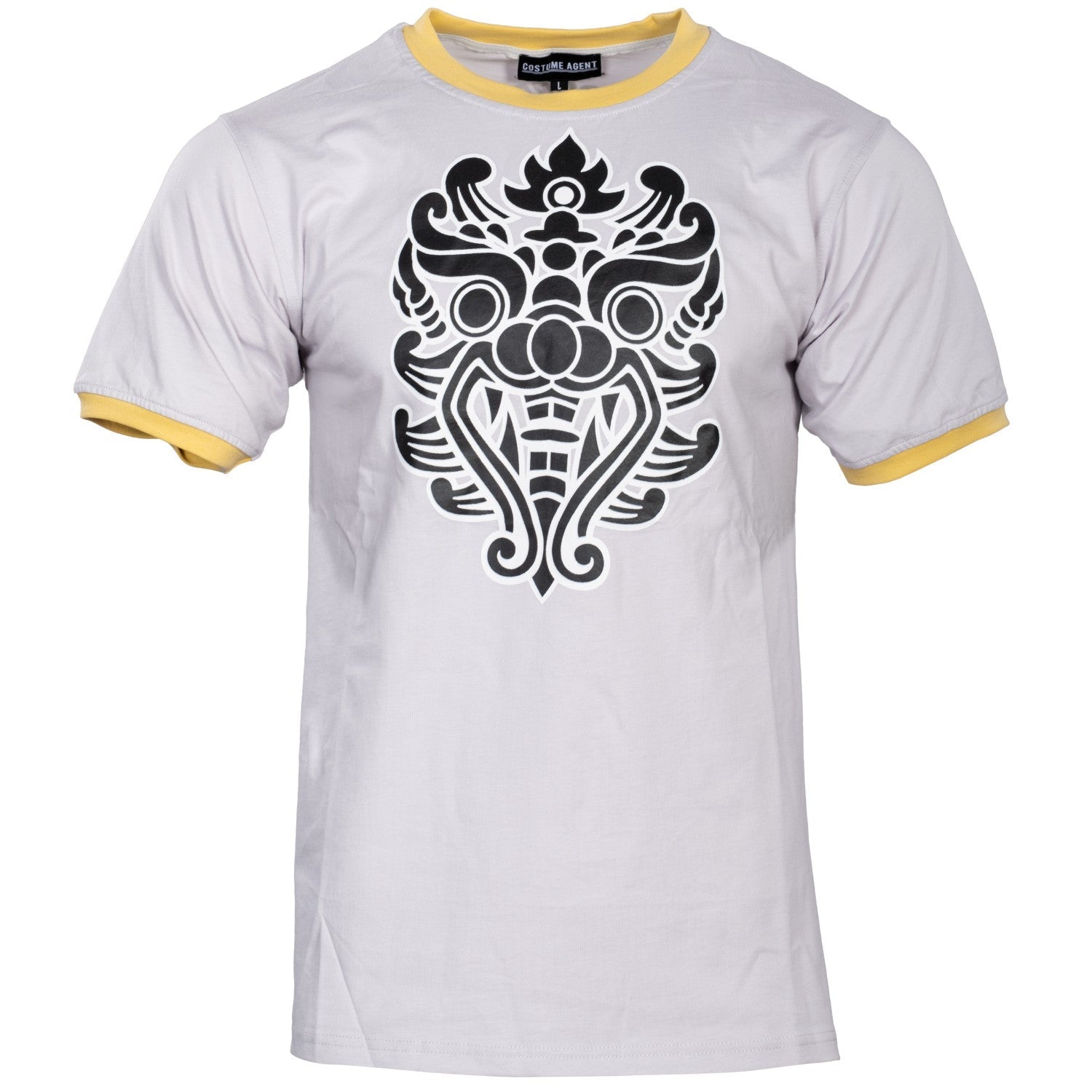 Fight Soap Salesman Tyler Durden Yellow Ring Damask Pattern Halloween Costume Adult T-Shirt Tee - TVStoreOnline