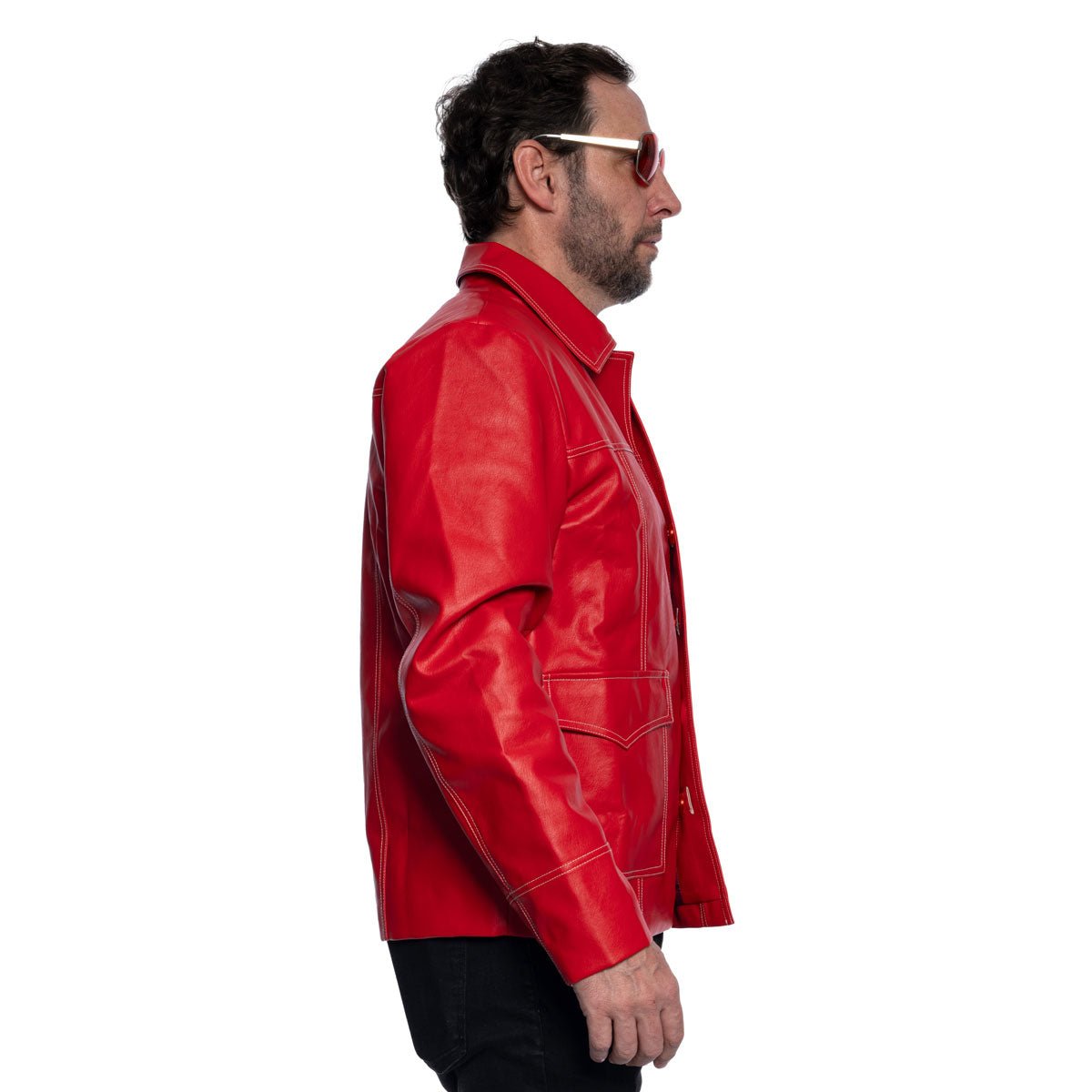 Fight Soap Tyler Leather Jacket Halloween Costume Fighter Cosplay - TVStoreOnline