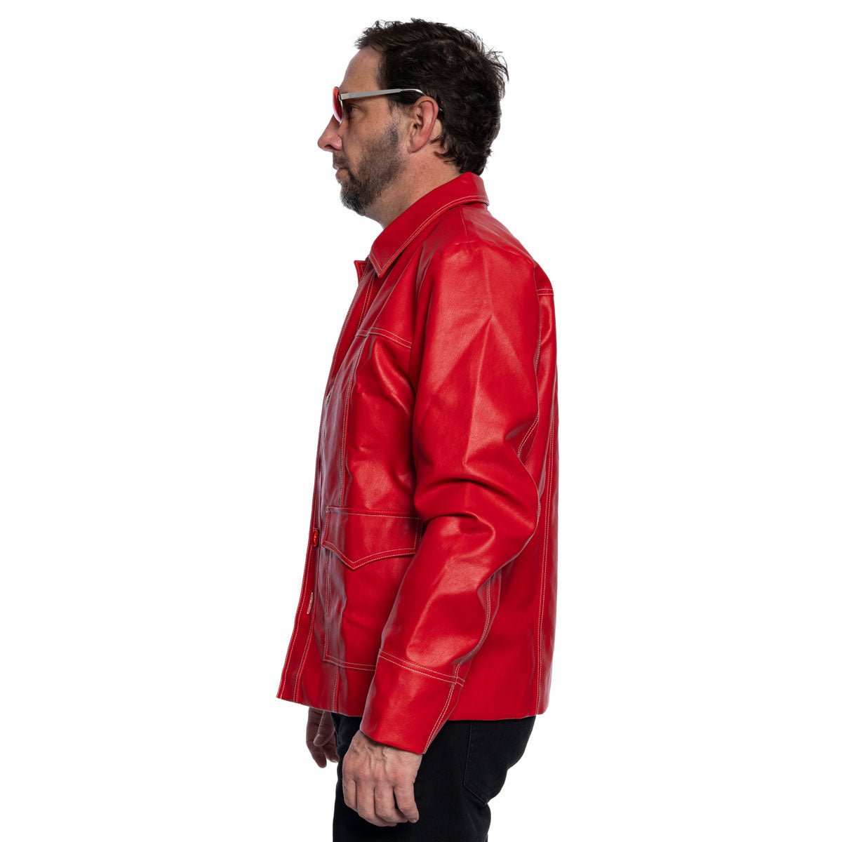 Fight Soap Tyler Leather Jacket Halloween Costume Fighter Cosplay - TVStoreOnline
