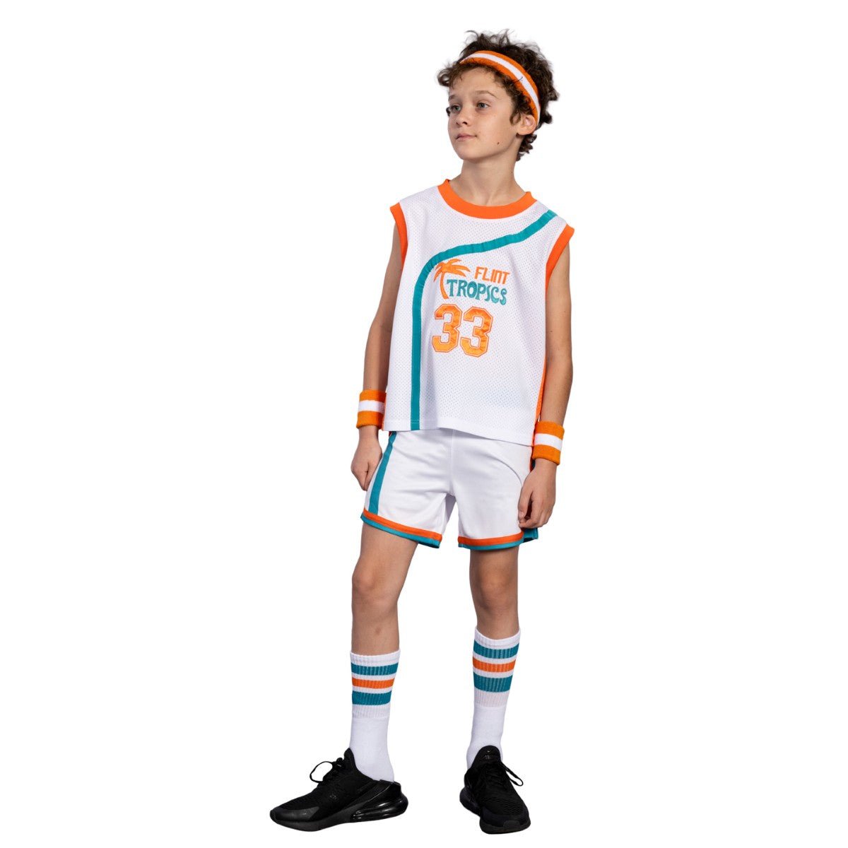 Flint Tropics Kids Unisex Basketball Halloween Cosplay Complete Set - TVStoreOnline