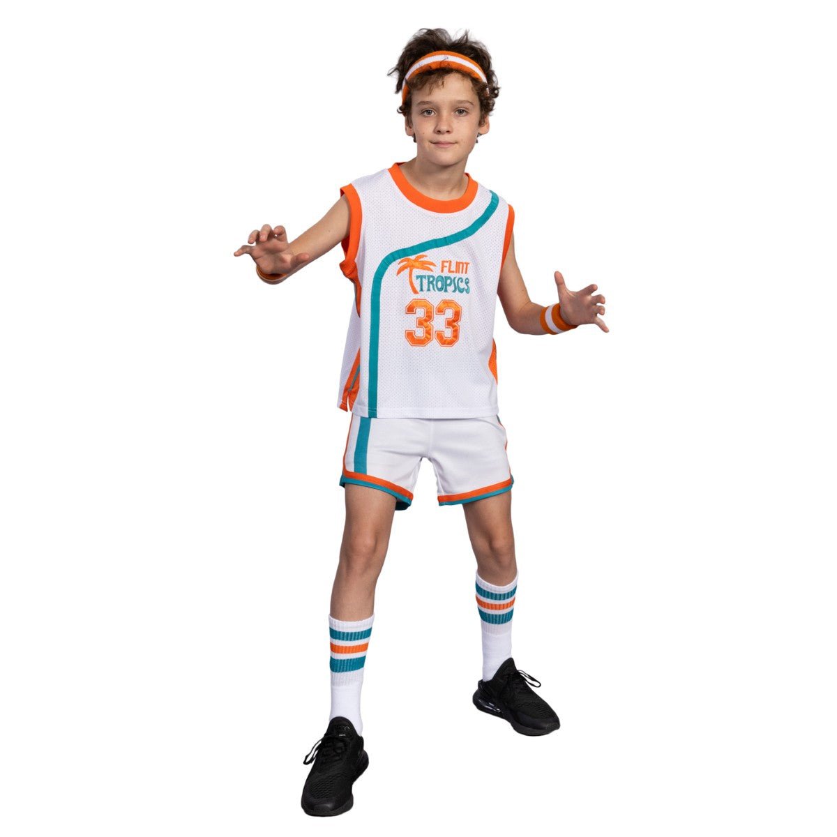 Flint Tropics Kids Unisex Basketball Halloween Cosplay Complete Set - TVStoreOnline