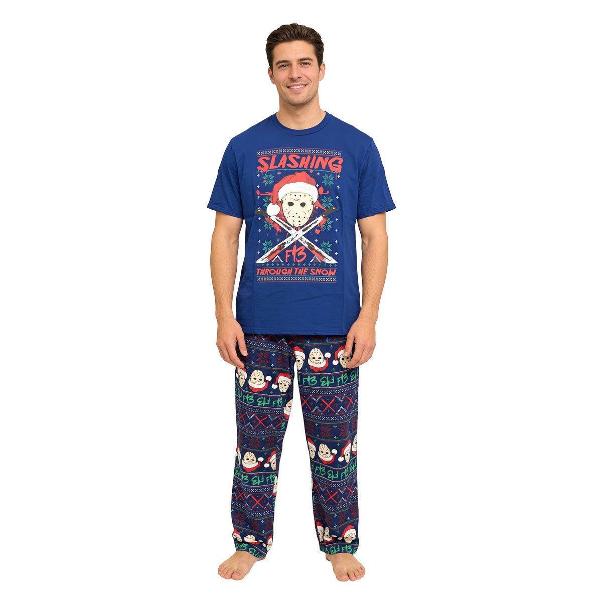 Friday the 13th Jason Slashing PJ Set - TVStoreOnline