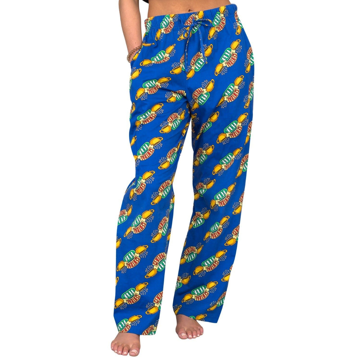 Friends Central Perk Coffee Shop Christmas Lounge Pants - TVStoreOnline