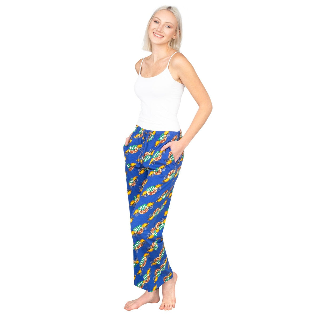 Friends Central Perk Coffee Shop Christmas Lounge Pants - TVStoreOnline