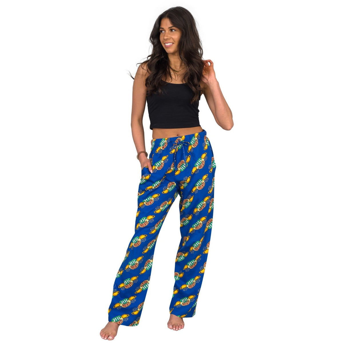 Friends Central Perk Coffee Shop Christmas Lounge Pants - TVStoreOnline