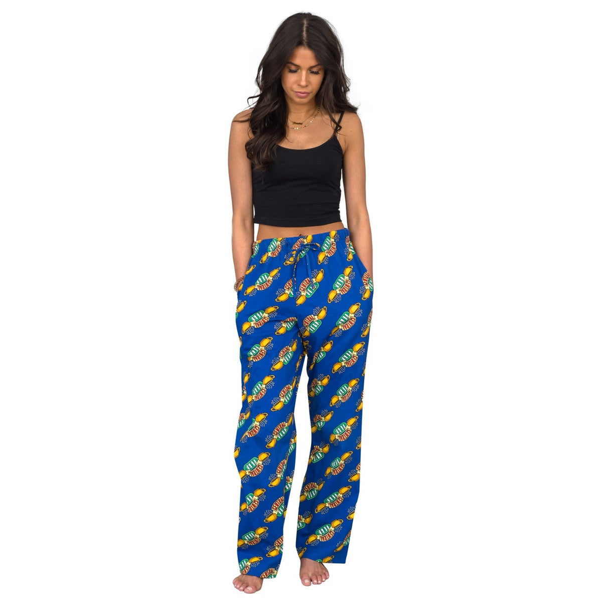 Friends Central Perk Coffee Shop Christmas Lounge Pants - TVStoreOnline