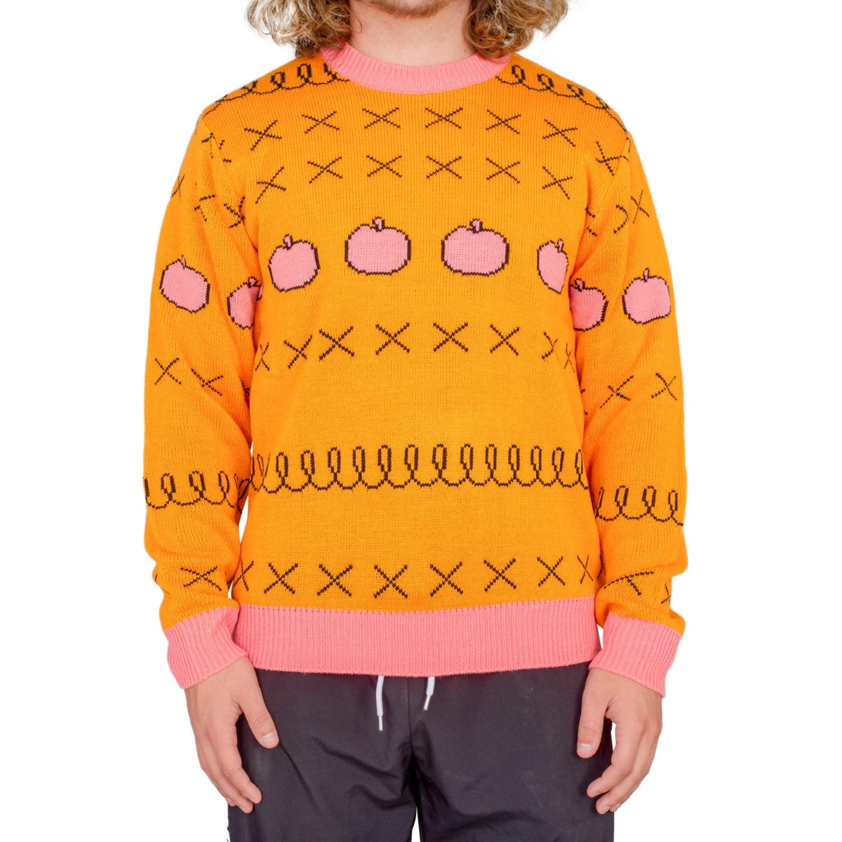 Funny Horse Man Ugly Christmas Sweater for Men Iconic TV Show Christmas Sweater - TVStoreOnline