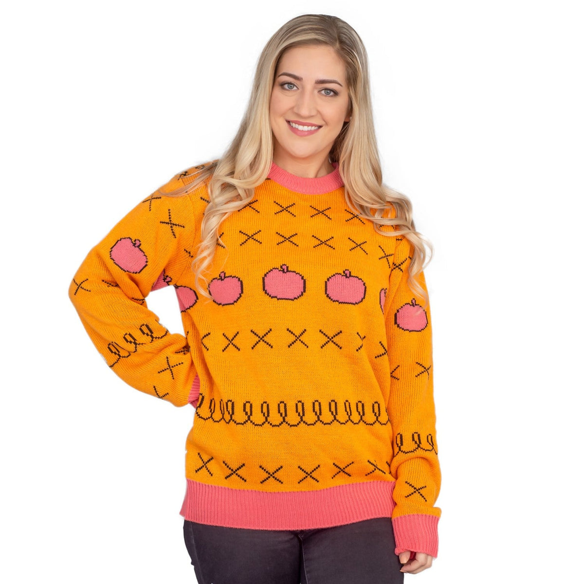 Funny Horse Man Ugly Christmas Sweater for Men Iconic TV Show Christmas Sweater - TVStoreOnline