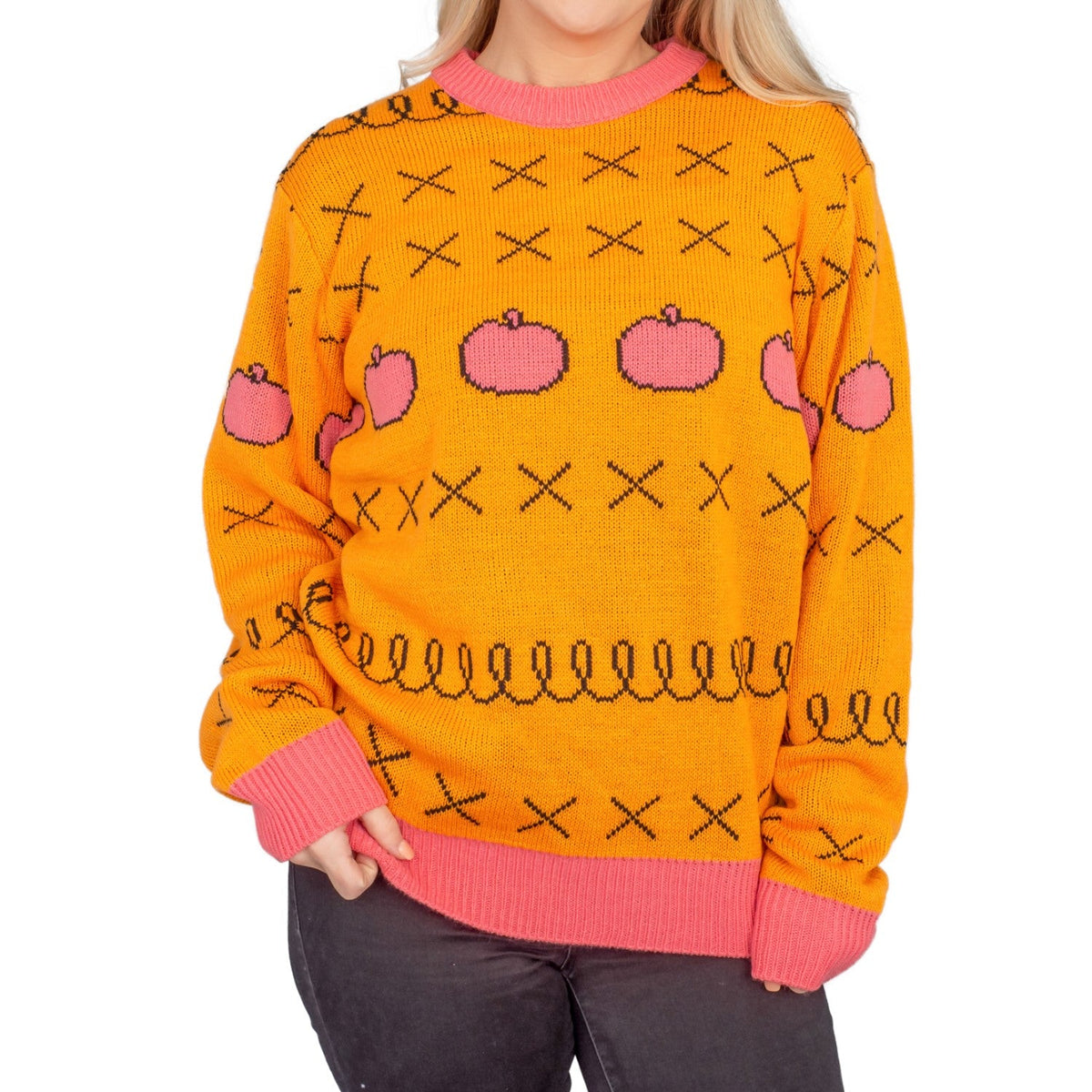 Funny Horse Man Ugly Christmas Sweater for Men Iconic TV Show Christmas Sweater - TVStoreOnline