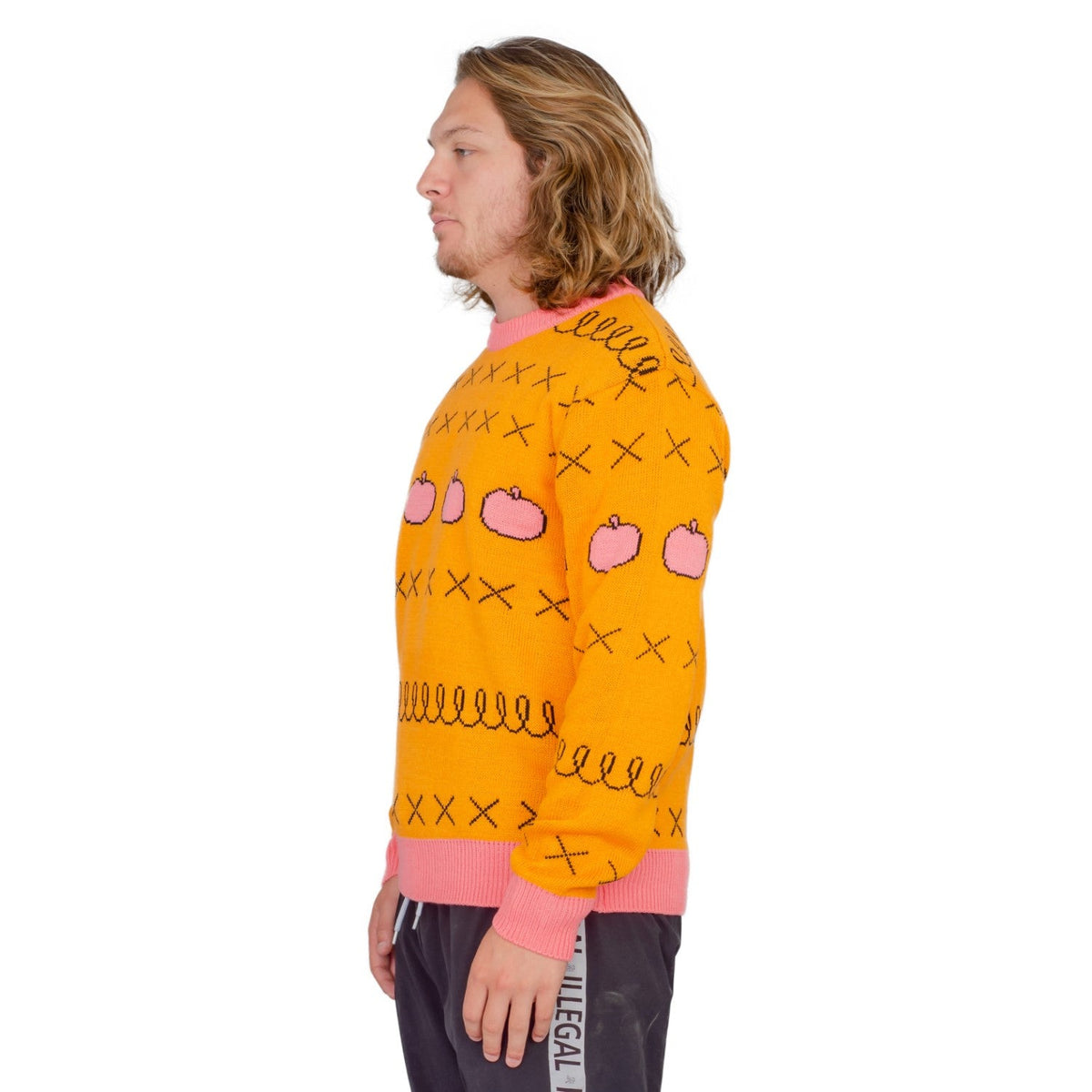 Funny Horse Man Ugly Christmas Sweater for Men Iconic TV Show Christmas Sweater - TVStoreOnline