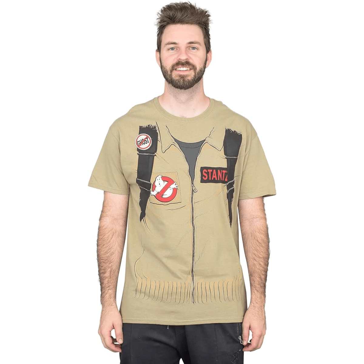 Ghostbuster Short Sleeve Adult Unisex Halloween Cosplay Costume T-Shirt - TVStoreOnline