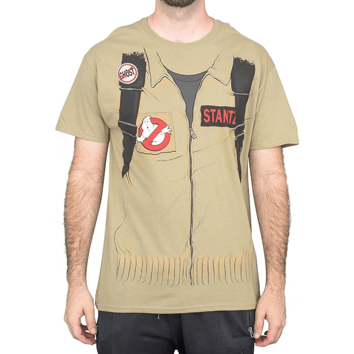 Ghostbuster Short Sleeve Adult Unisex Halloween Cosplay Costume T-Shirt - TVStoreOnline
