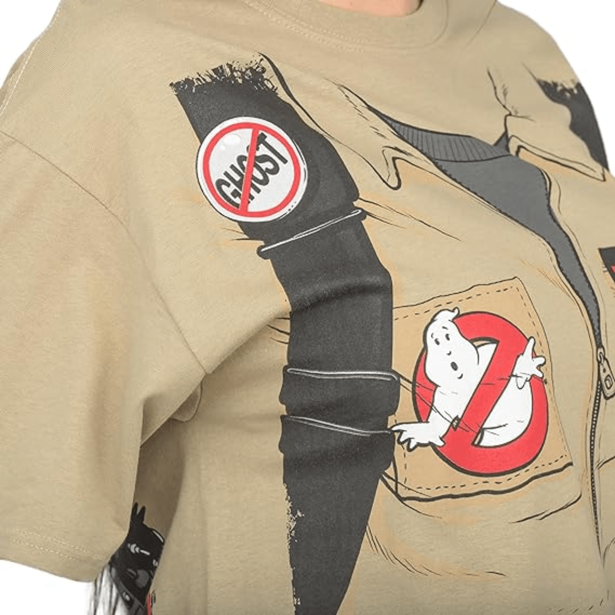 Ghostbuster Short Sleeve T-Shirt with Back Print - TVStoreOnline