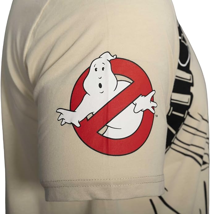 Ghostbusters Costume T-Shirt with Four Interchangeable Name Patches - TVStoreOnline