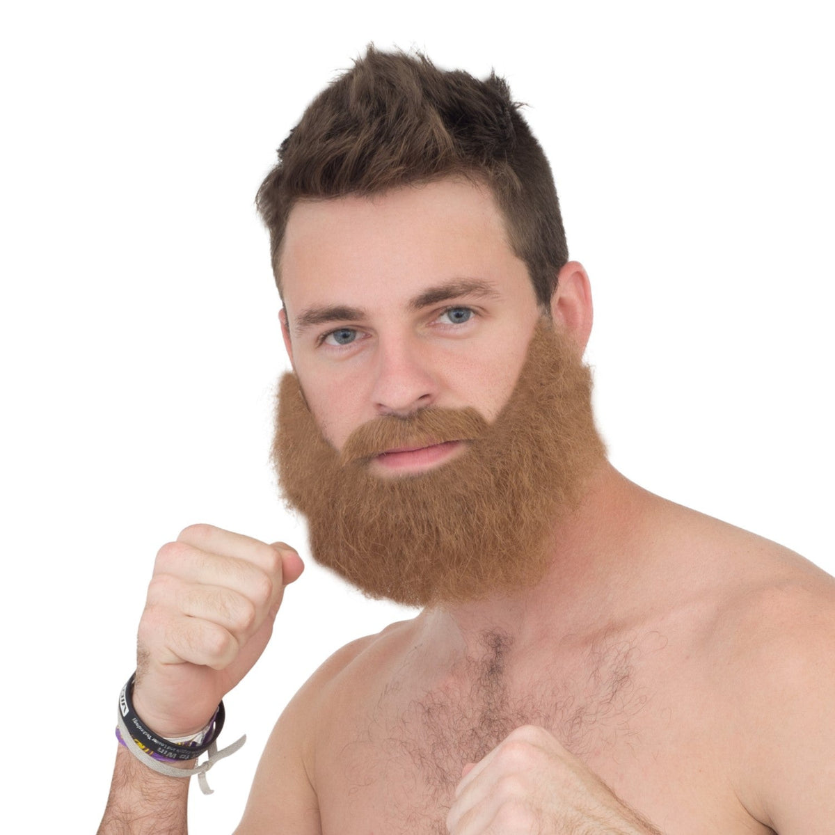 Ginger Fighter Deluxe Halloween Cosplay Costume Beard Accessory - TVStoreOnline