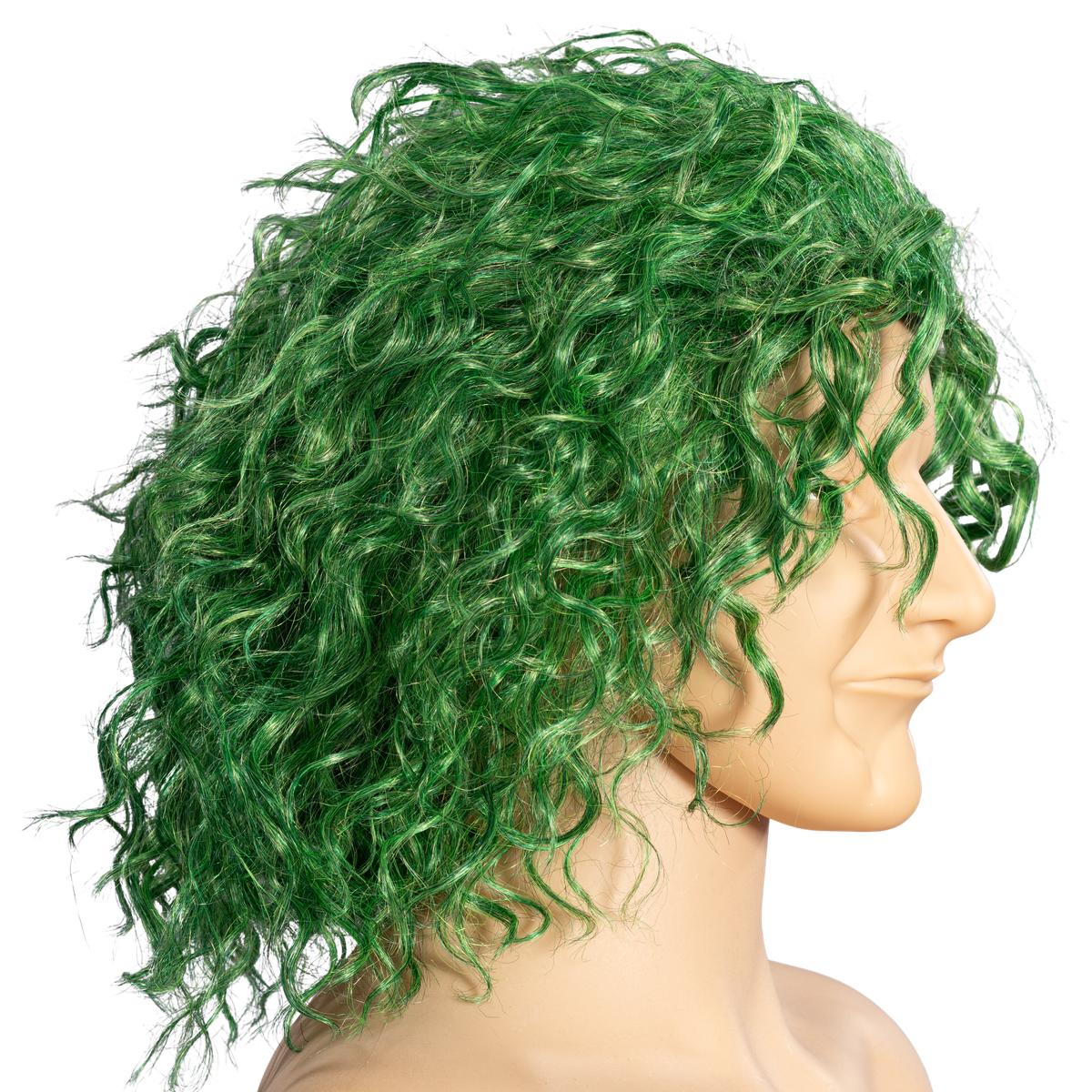 Green Comic Book Character Joke Clown Halloween Cosplay Costume Green Wig - TVStoreOnline