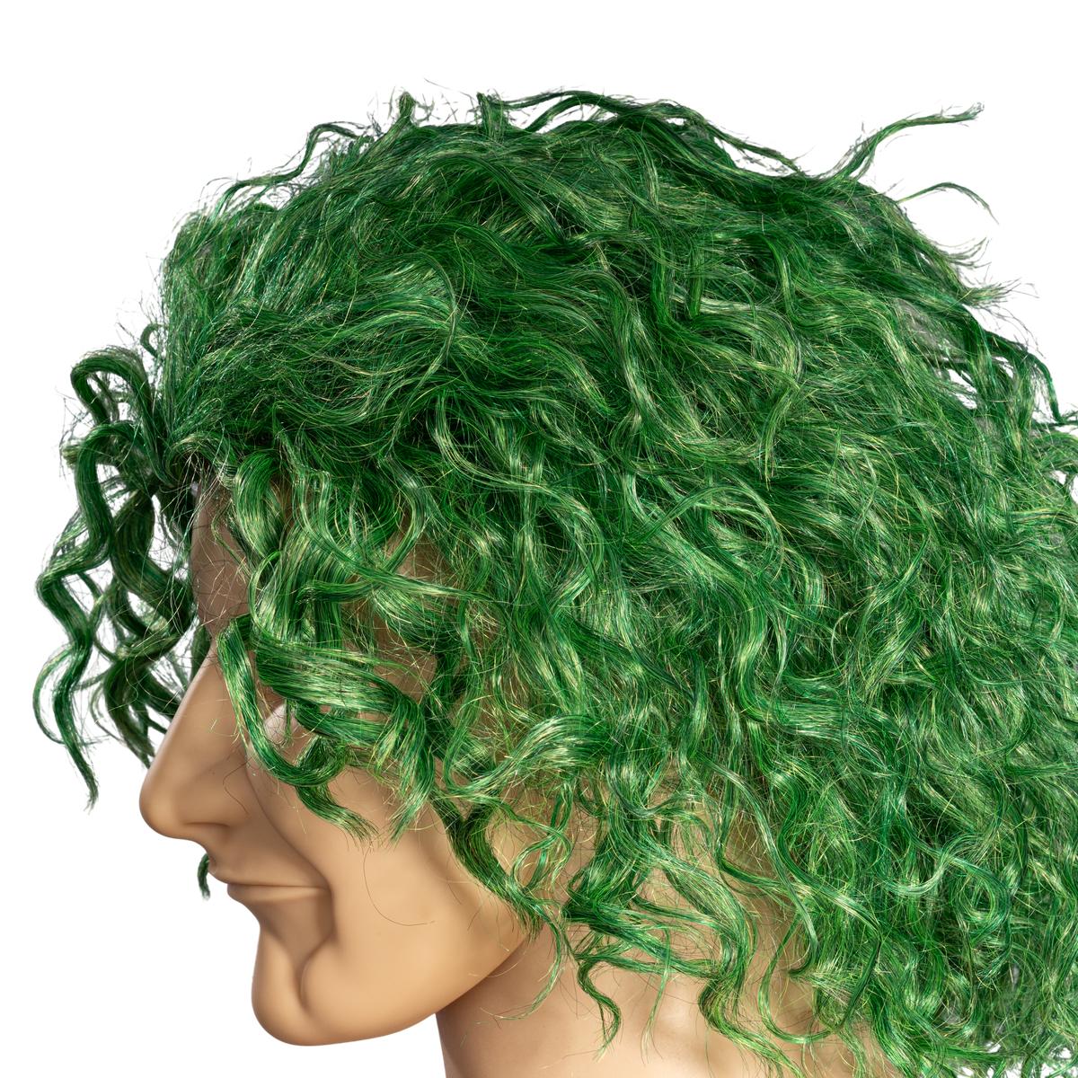 Green Comic Book Character Joke Clown Halloween Cosplay Costume Green Wig - TVStoreOnline