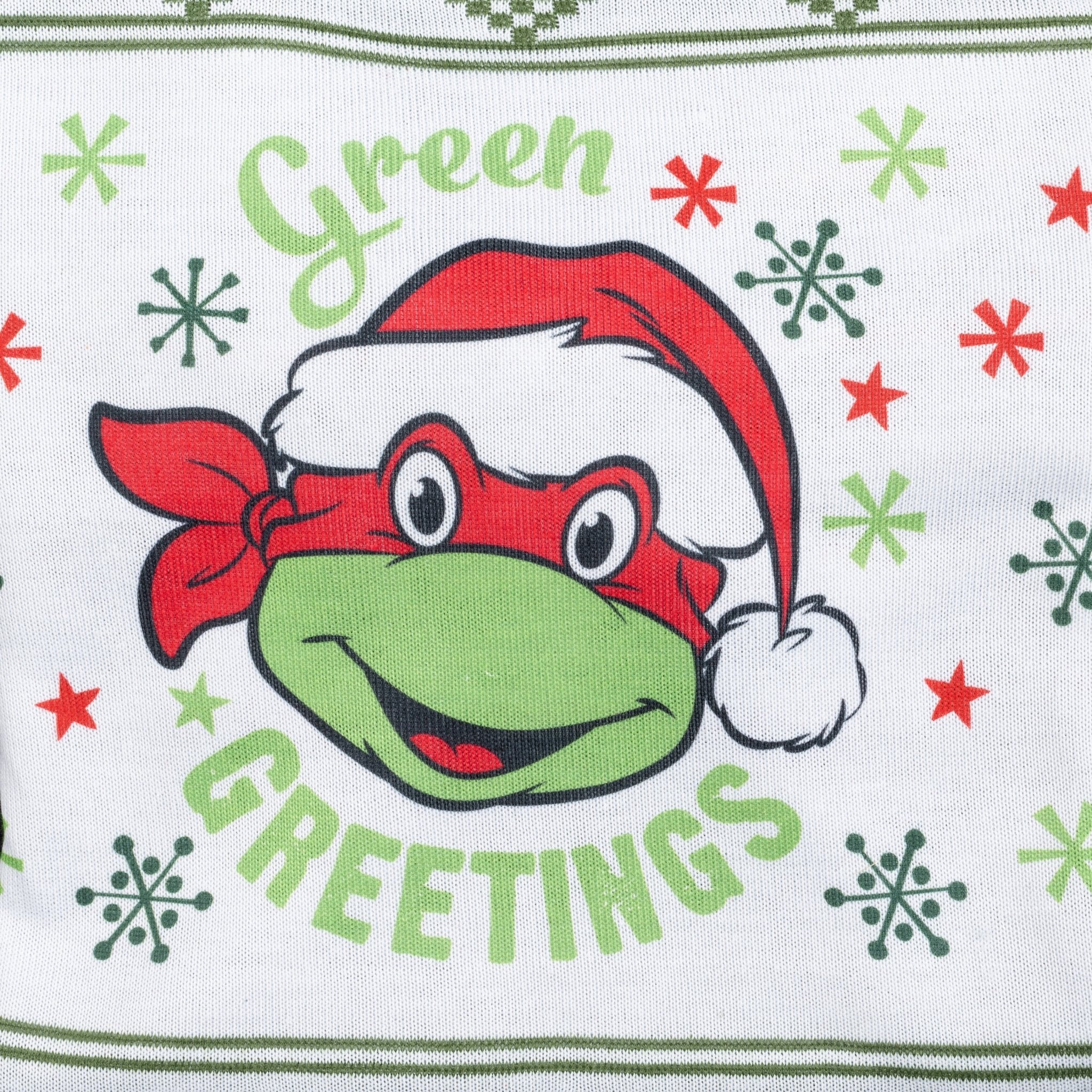 Green Greetings TMNT Christmas Sweater - TVStoreOnline