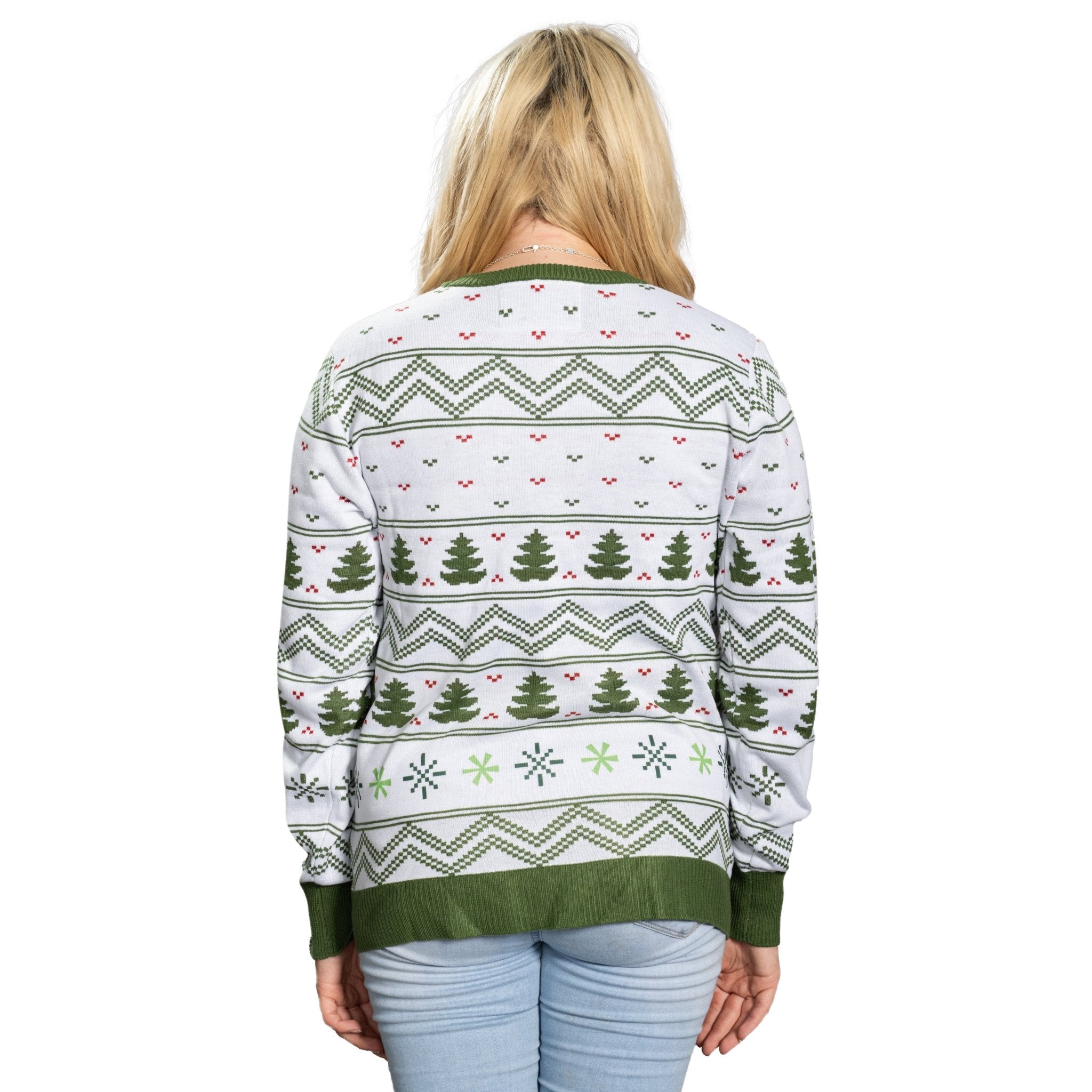 Green Greetings TMNT Christmas Sweater - TVStoreOnline