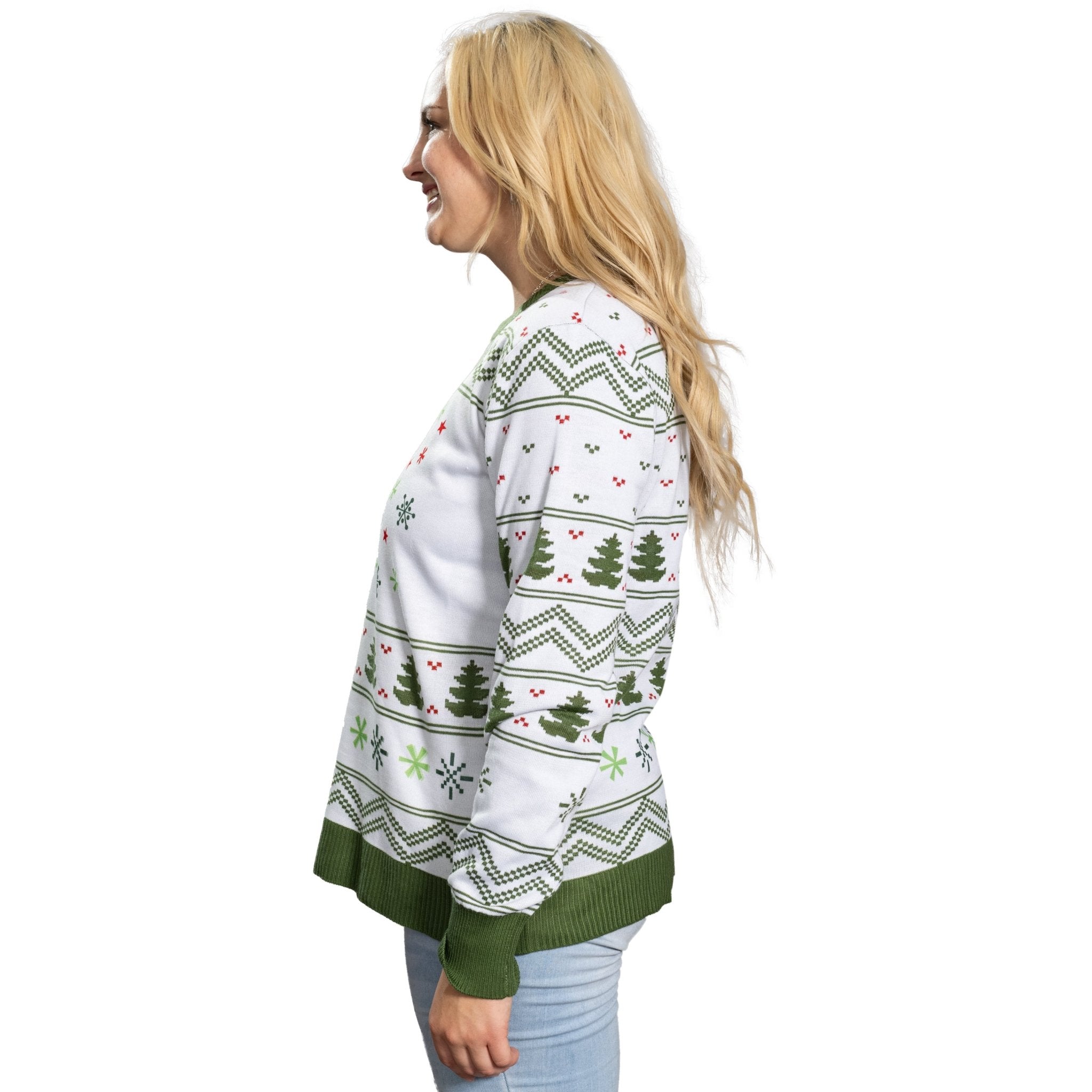 Green Greetings TMNT Christmas Sweater - TVStoreOnline