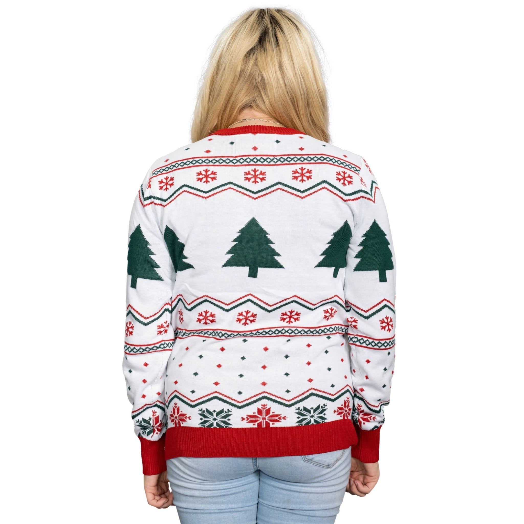 Hanging Lights SpongeBob and Patrick Christmas Sweater - TVStoreOnline