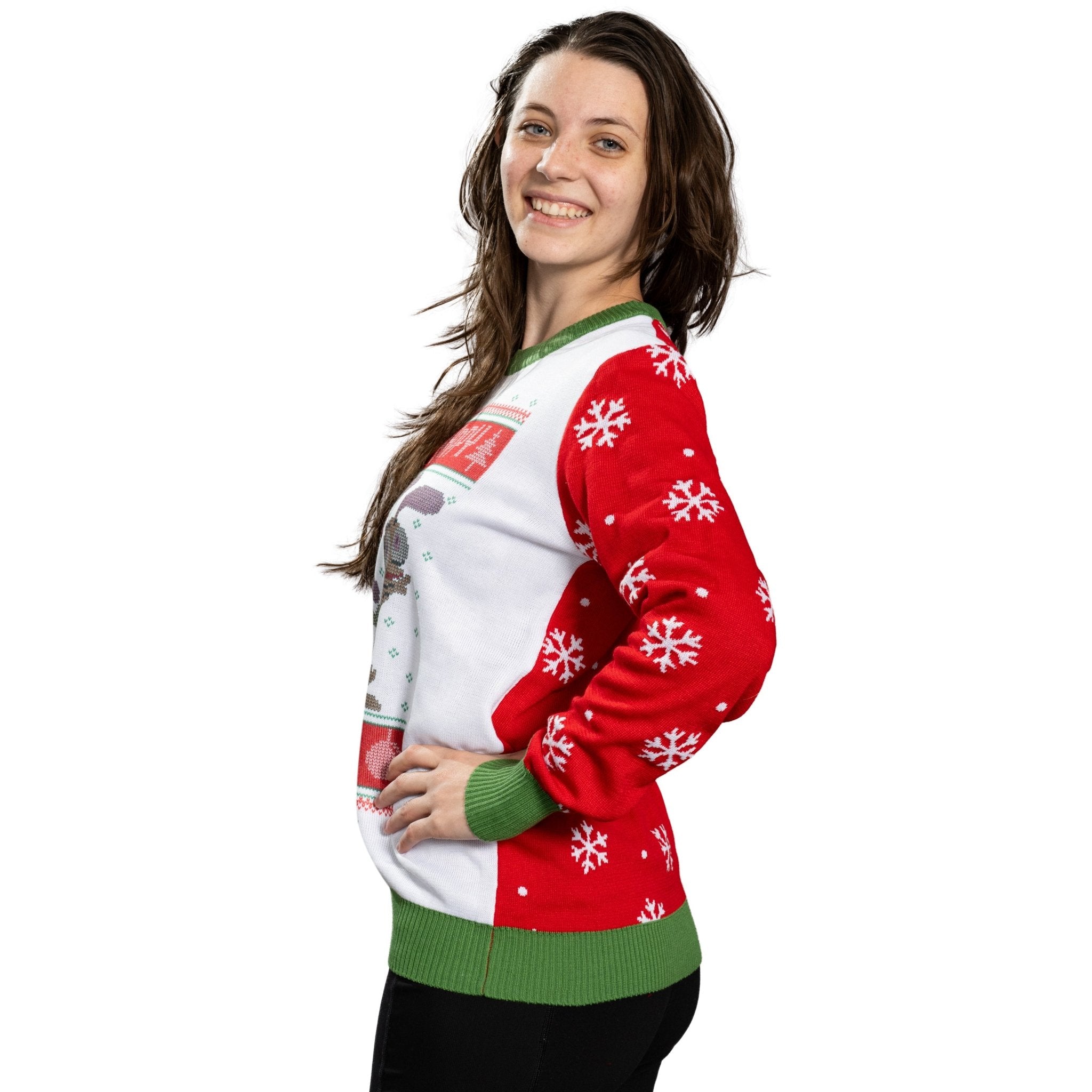 Happy Happy Holidays Ren & Stimpy Character Sweater - TVStoreOnline
