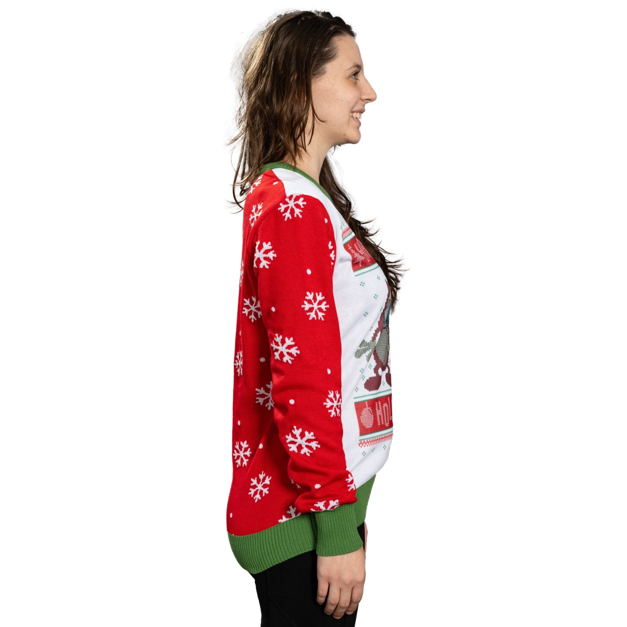 Happy Happy Holidays Ren & Stimpy Character Sweater - TVStoreOnline