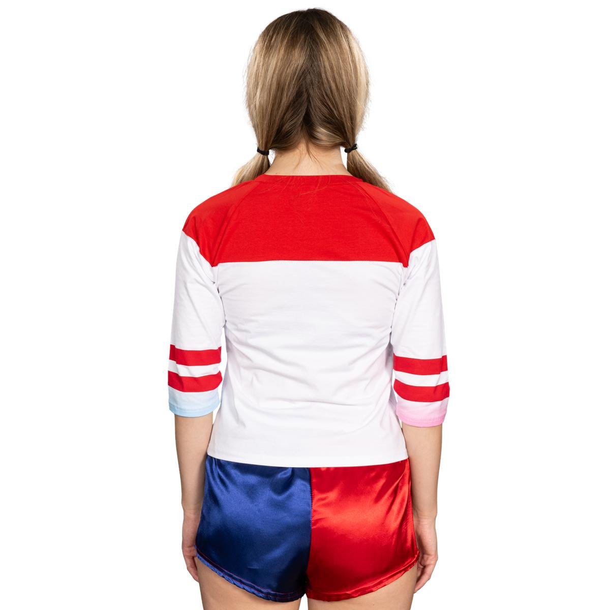 Harley Quinn Replica Little Monster Halloween Cosplay Costume Pajamas Set (2pcs) - TVStoreOnline