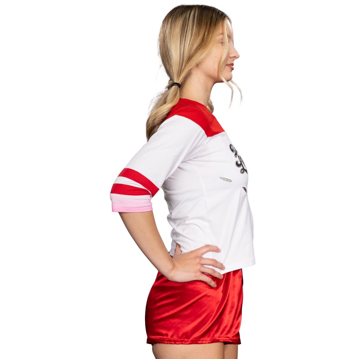 Harley Quinn Replica Little Monster Halloween Cosplay Costume Pajamas Set (2pcs) - TVStoreOnline