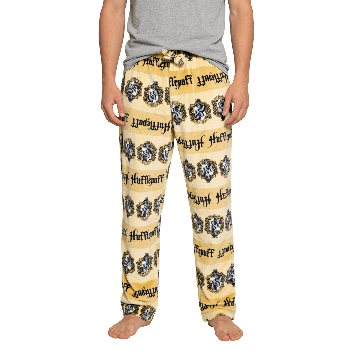 Harry Potter Hufflepuff Sleep Pants Yellow - TVStoreOnline