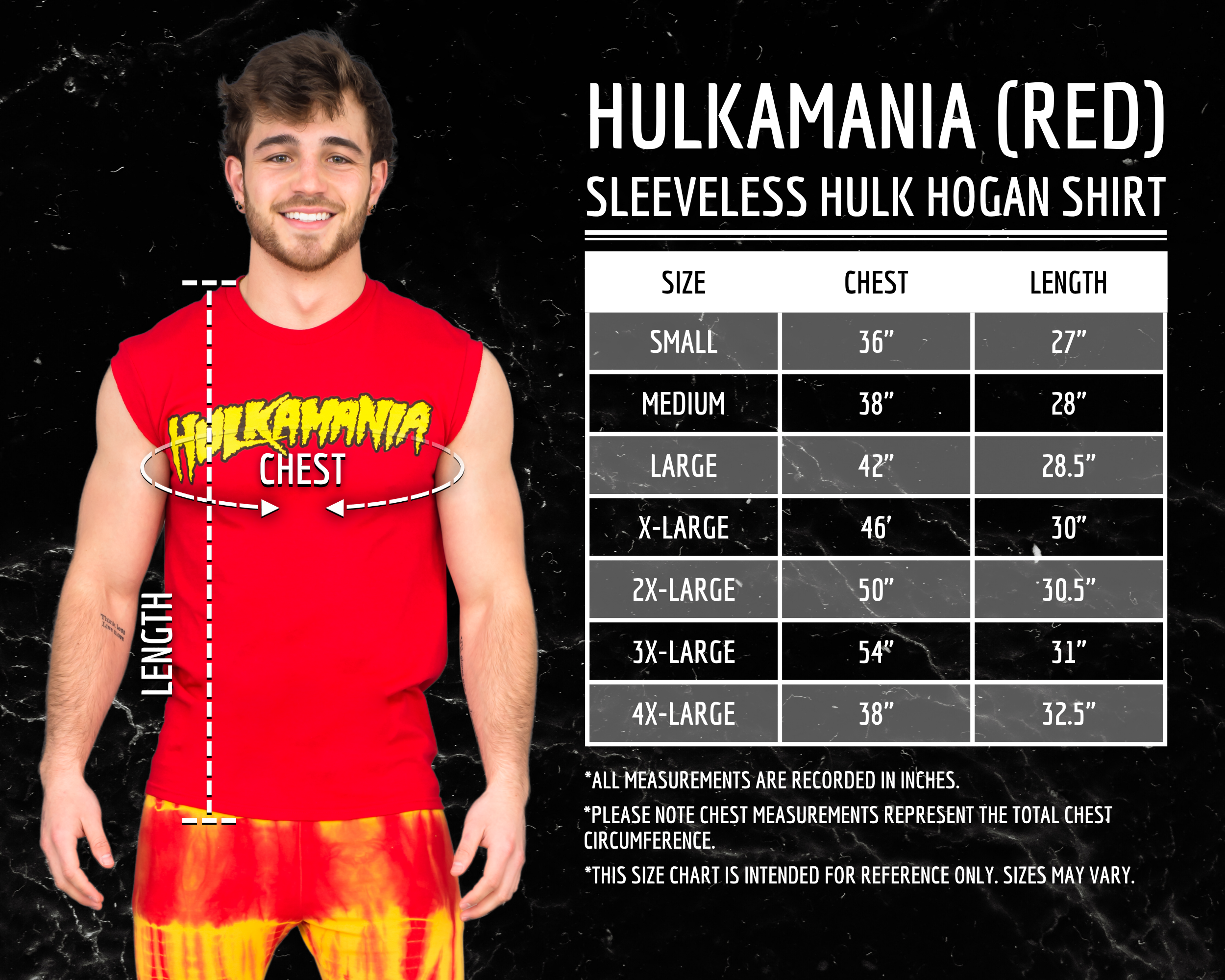 Hulk Hogan Hulkamania Sleeveless Red T-shirt
