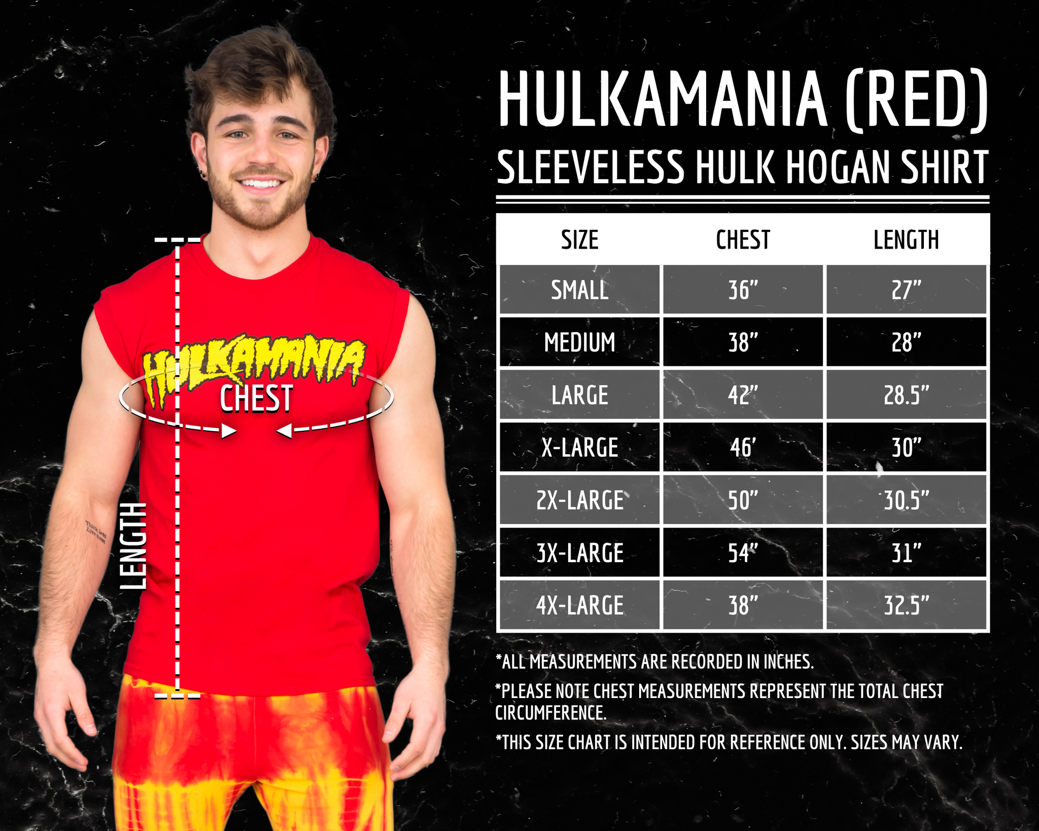 Hulk Hogan Hulkamania Sleeveless Red T-shirt