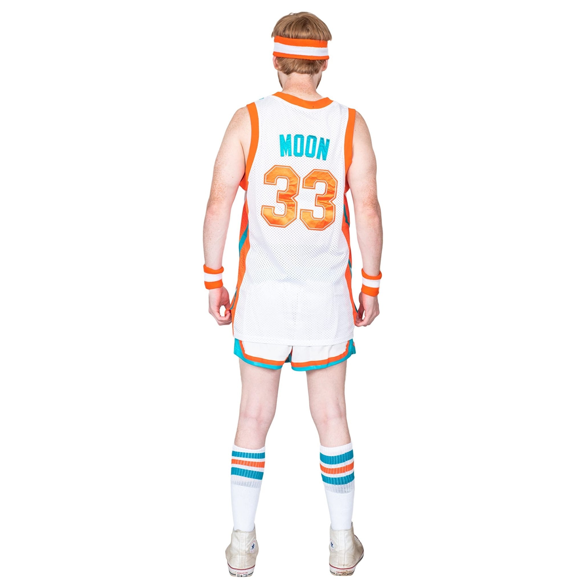 Jackie Moon Basketball Player Flint Tropics #33 Jersey and Shorts Halloween Costume Cosplay - TVStoreOnline