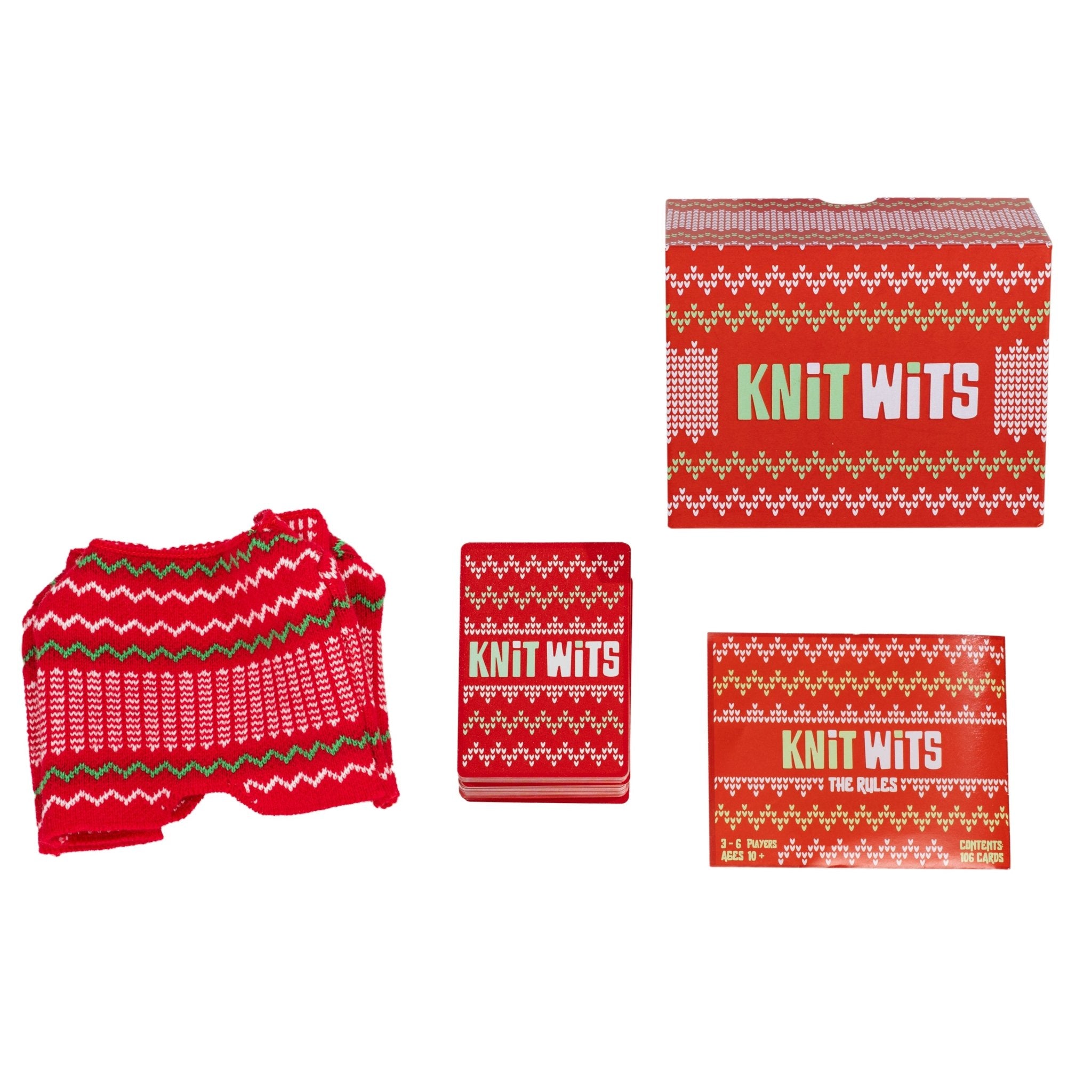 Knit Wits: The Card Game (Ultimate Christmas Party Game) - TVStoreOnline