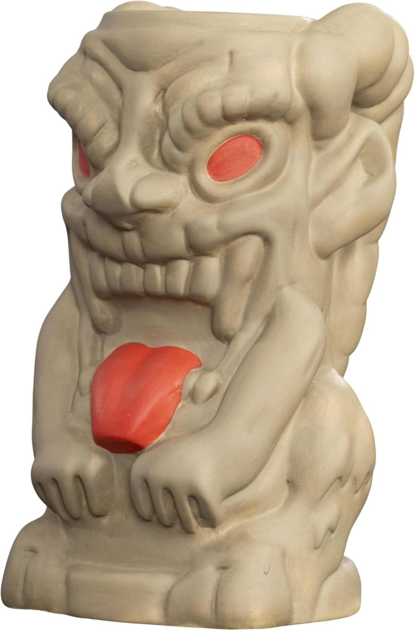 Krampus Tiki Mug Ceramic 15 oz. Xmas Fun Party Cup - TVStoreOnline