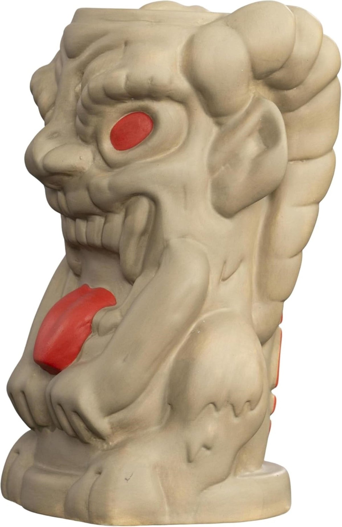Krampus Tiki Mug Ceramic 15 oz. Xmas Fun Party Cup - TVStoreOnline