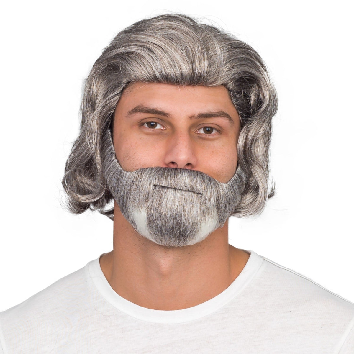 Luke Sky Wars Movie Deluxe Halloween Cosplay Costume Accessory Wig/Beard Set - TVStoreOnline